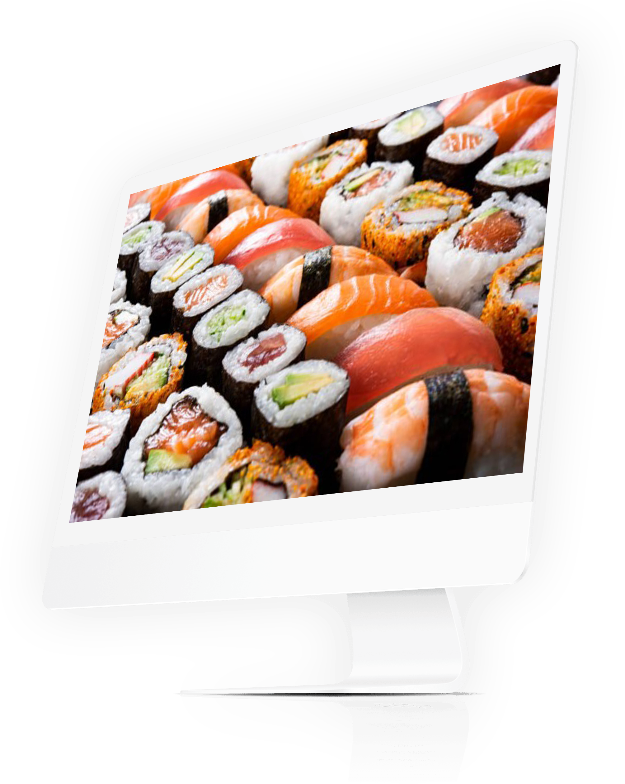 Sushi - Laptop View